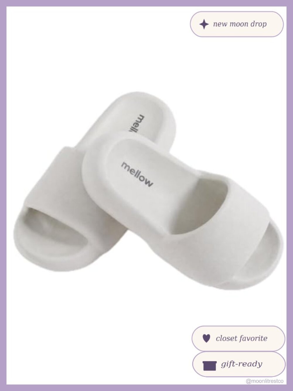 Unisex Cloud Slides Thick Shock-Absorbing Sole Comfort